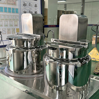 Machine d'émulsification sous vide fixe, homogénéisateur à cisaillement élevé pour produits cosmétiques et chimiques, fabricant professionnel d'émulsifiants, 5 kW