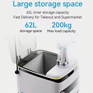 <span class=keywords><strong>Robot</strong></span> de livraison de nourriture intelligent - <span class=keywords><strong>Robot</strong></span> de livraison de restauration sans contact multi-scénarios intérieur et extérieur - Product Image 4