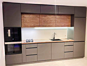 Armadietti da <span class=keywords><strong>cucina</strong></span> in <span class=keywords><strong>legno</strong></span> Art Deco con pannelli porta in vetro moderni in <span class=keywords><strong>legno</strong></span> bianco armadi da <span class=keywords><strong>cucina</strong></span> con lastre frontali a cassetto - Product Image 3