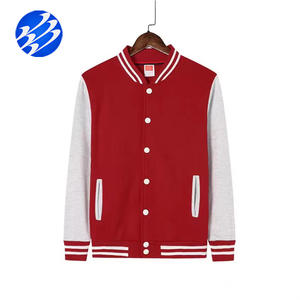 Vendita Diretta dalla Fabbrica <span class=keywords><strong>Giacca</strong></span> Stile Baseball Personalizzabile alla Moda Classica Casual da Uomo con il Tuo Logo - Product Image 1