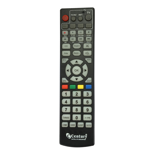 Century Universal Satellite Receiver Remote Control for Smart Tv