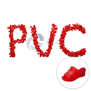 PVC-Materialien Hersteller Granulat Aussehen und transparente Farbe PVC-Granulat für Regens tiefel Schuhe Sohle Schuhe