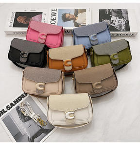 <span class=keywords><strong>Luxe</strong></span> femmes été bandoulière épaule sac à main Style décontracté avec fermeture à glissière broderie décoration PU doublure-étanche - Product Image 3