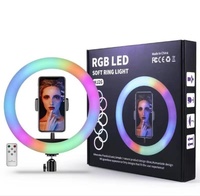Livraison Rapide NOUVEAU Anneau Lumineux LED Selfie 26cm (10 Pouces) M26 MJ26 avec Trépied, Supports de Téléphone de Table et Bluetooth