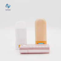 Desain Baru Wadah Tabir Surya Mini 15g 20g Botol Oval 20ml untuk Sun Stick Kemasan Deodoran Kosong Krim Perawatan Kulit Bahan PP