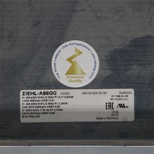 Ventilador Centrífugo de Refrigeración ZIEHL-ABEGG GR31M-2DK.5H.2R 120621 1.45A 800W 400V AC 50Hz 60Hz 310mm con Inversor - Product Image 2