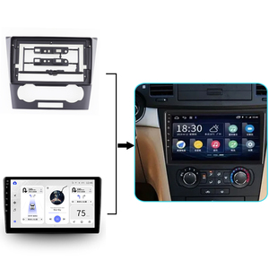Ai jia Para 2007-2012 CHEVROLET EPICA 9 POLEGADAS Painel Fascia de Áudio Do Painel de Plástico Do Carro Suporte Universal Auto <span class=keywords><strong>Monitor</strong></span> de Vídeo DVD - Product Image 2
