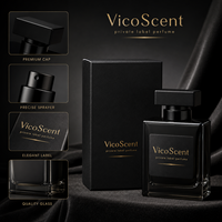 Colonia de Vetiver Personalizada para Hombre 50ml, Fabricante de Marca Privada, Aroma, Logotipo, Empaque, MOQ 100 para Marcas de Fragancias