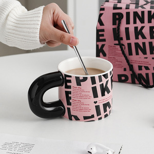 Tazza in Ceramica Creativa Stile Country, <span class=keywords><strong>Design</strong></span> Alla Moda Virale su Internet, Regalo Aziendale, per Caffè e Uso Quotidiano - Product Image 2