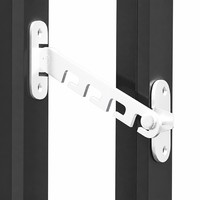 SK5-019 Herraje de Fijación para Ventana con Barra de Hierro, Bisagra y Brazo de Fricción