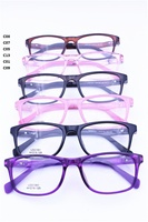 Monture de lunettes optiques pour garçon, charnière flexible à 180 degrés, couleur transparente, forme carrée, livraison directe