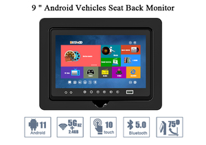 9 inch xe phía sau Ghế giải trí Android 9.0 màn hình cảm ứng SD USB Airplay wifi xe Video Player trở lại ghế TV cho xe - Product Image 5