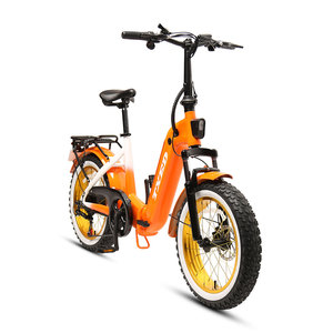 TXED <span class=keywords><strong>Vélo</strong></span> <span class=keywords><strong>électrique</strong></span> de ville <span class=keywords><strong>à</strong></span> pneus larges de 48V et 20 pouces, <span class=keywords><strong>vélo</strong></span> <span class=keywords><strong>électrique</strong></span> pliable <span class=keywords><strong>à</strong></span> batterie au lithium <span class=keywords><strong>à</strong></span> triple pliage et 7 vitesses pour adulte - Product Image 3