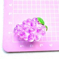 Breloques en résine de fruits 3D miniatures de dessins animés pour la fabrication de bijoux et de chaînes de coques de téléphone portable