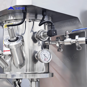 पूरी तरह से स्टेनलेस स्टील लैब उपकरण एक्सट्रूडर वैक्यूम हीटिंग कूलिंग टैंक 10l डबल ग्रहों मिक्सर - Product Image 2