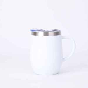 12oz Stainless Steel Vacuum Insulated Portable Mini Handle Tumbler with Leak-Proof Lid - Product Image 6