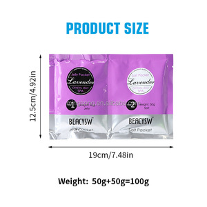 Marca Privada, Gel de <span class=keywords><strong>Lavanda</strong></span> Pura y Natural para <span class=keywords><strong>Spa</strong></span> de Pies, Pedicura, Exfoliante de Sal para Pies, Suavizante y Blanqueador, OEM - Product Image 5