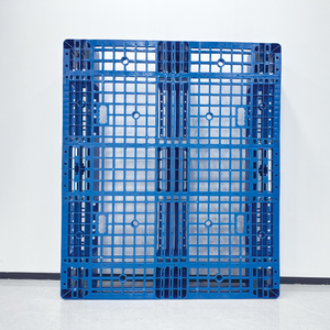 Tugas Berat 1200x1000mm Dek <span class=keywords><strong>Jala</strong></span> Biru Bahan PP Palet Eropa Masuk 4 Arah Ramah Lingkungan Untuk Pengunaan Pengemasan Logistik - Product Image 1