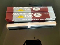 Papier d'aluminium gaufré de qualité alimentaire 8011 11 12 14 15 microns, rouleau jumbo 30/45 cm, prix direct usine