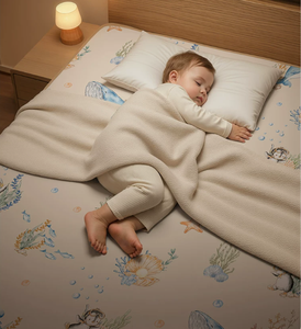 Coussin de matelas antidérapant imperméable en coton <span class=keywords><strong>pour</strong></span> bébé, lavable, respirant, motif animal, <span class=keywords><strong>50</strong></span>*70 <span class=keywords><strong>CM</strong></span> - Product Image 3