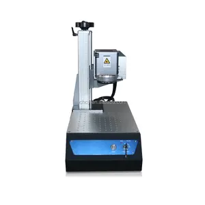 Hoge Precisie Pvc Id Card Laser Printer 3W/5W Uv Laser Markering Machine