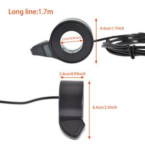 Accélérateur à pouce étanche de qualité supérieure 270X pour trottinette électrique, accessoires et pièces pour vélo électrique - Product Image 6