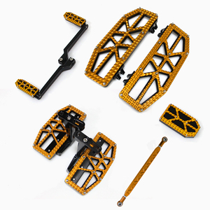 Kit de pédales en alliage d'aluminium VIMAS pour Travel <span class=keywords><strong>Road</strong></span> <span class=keywords><strong>King</strong></span> FLHR (1995-2023) <span class=keywords><strong>Road</strong></span> Glide FLTRX (2015-2025) Street Glide FLHX - Product Image 1