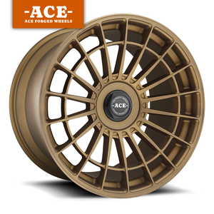 Rines de Fábrica de Aleación de Aluminio Forjado Monobloque ACE T6061 Verde Oscuro para Porsche, BMW, Audi, Mercedes, Mustang - Product Image 3