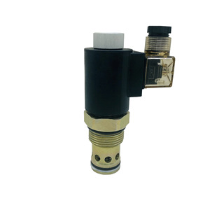 Válvula de cartucho hidráulica roscada de 2 posiciones y 2 vías, solenoide LSV16 20 normalmente cerrada, LSV16 21 normalmente abierta, tipo cónico - Product Image 1