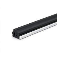 Lame d'essuie-glace latérale en silicone pour voiture, 35 cm, type à branchement direct