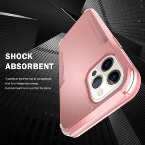 Coque intégrale 3 en 1 en TPU à armure hybride, antichoc, pour Apple <span class=keywords><strong>iPhone</strong></span> 12 Pro 12Pro Max, 360 - Product Image 2