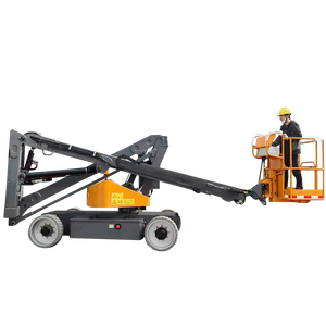 Ascenseur télescopique <span class=keywords><strong>Spider</strong></span> <span class=keywords><strong>Man</strong></span> monté sur remorque de 14m et 18m pour la construction et l'entretien - Product Image 1