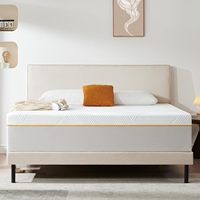 Full Twin Queen Size Bonnell Rolled up Memory Foam Hotel Ortho pä dische Matratze Single Roll Kingsize-Bett in Box für Schlafzimmer Anwendung