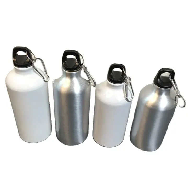RubySub Hot Selling Sublimation Blank Aluminum Travelling Water Bottles Sport Camping Kettle