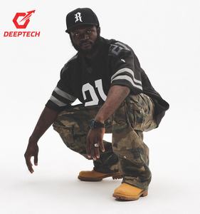 Uniforme de Fútbol Americano Personalizado 7v7 HS College, Estilo Profesional, Sublimado, de Malla de Secado Rápido, OEM ODM, MOQ Bajo, Venta al Por Mayor - Product Image 4