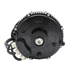 มอเตอร์ขับเคลื่อนกลางแบบไร้แปรงถ่าน DKYS DK168 40H 72V 5000RPM ป้องกันการระเบิด IP65 โครงอะลูมิเนียมแม่เหล็ก สำหรับ DK168 40H 6000W-Z แรงบิดสูง - Product Image 2