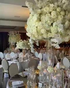 Europeo romántico cálido boda fiesta escenario boda decoración 70,7 Bola de flores artificiales - Product Image 4