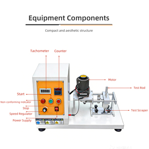 เครื่องทดสอบการขูดขีดและการสึกหรอของสายไฟรถยนต์ ZENROTEST |   อุปกรณ์มืออาชีพที่มีความแม่นยำสูง รับประกันการใช้งานเคลือบสายไฟได้นาน 1 ปี - Product Image 3