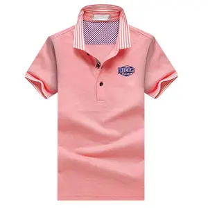 Wholesale 100% Polyester Custom Logo Polo T-Shirts Golf Uniforms