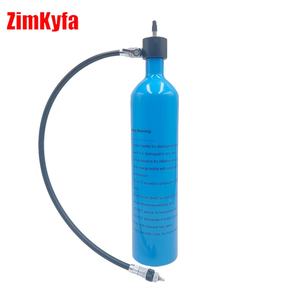 Inflador de Bicicleta de Aleación de Aluminio de 1.15L de Alto Flujo para MTB y Carretera, Herramienta de Aire, Válvula de Impulso para Neumáticos, Cilindro de Gas, Sin Cámara - Product Image 1