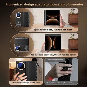 For Huawei MateX7X5/X6 phone case magnetic suction flip cover all inclusive new ring holder double hinge protection phone case - Product Image 2