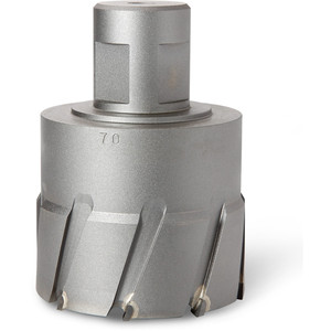 Sierra perforadora Fein Ultra 100 de 70 mm con punta de carburo y vástago Weldon de 32 mm - Product Image 1