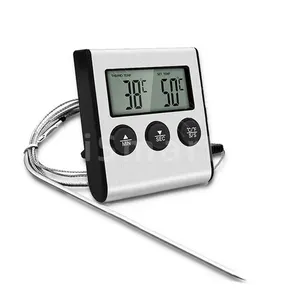 I-SMART Tp700 Digital Remote Wireless Food Kitchen Oven Thermometer Probe For BBQ Grill Oven Meat Timer Temperature Manually Set