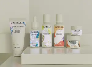 BOVEY Kit de cuidados faciais com ácido hialurônico de marca própria personalizada Niacinamida para todos os tipos de pele Antioxidante branqueador kit de cuidados com a pele OEM