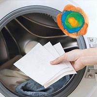 Feuilles anti-transfert de teinture jetables, 72 feuilles, pour laver le linge blanc et les couleurs sans danger et sans transfert de teinture