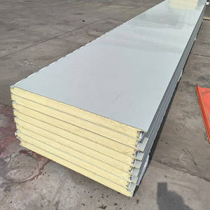聚酯涂层PE 20 um彩钢彩铝PU夹心墙板 - Product Image 4