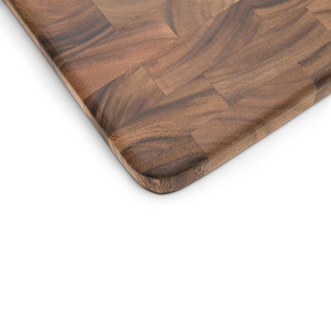 Planche à découper sur mesure en bois massif, grande planche de préparation gourmet en bois d'acacia à grain traversant, provenant d'un fabricant de premier plan - Product Image 4