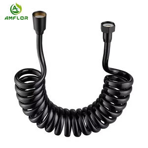 Mới 1.5/2/3/5M mùa xuân linh hoạt có thể thu vào Hose cho showerhead nhà vệ sinh CHẬU VỆ SINH ống nước đường ống dẫn nước tắm xoắn ốc linh hoạt vòi hoa sen Hose - Product Image 1