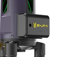Niveau laser professionnel à lumière verte d'usine chinoise, 360 degrés, niveau laser à 2/3/5 lignes