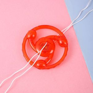 Trompo de plástico con cordón luminoso, juguete con luz para niños de 4 a 7 años, regalo unisex - Product Image 3